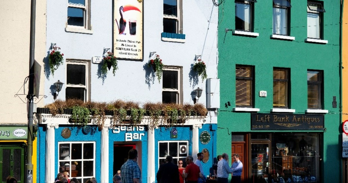 Grab a pint in Ireland's Oldest Bar. One of Ireland Best Things to Do